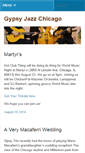 Mobile Screenshot of gypsyjazzchicago.com